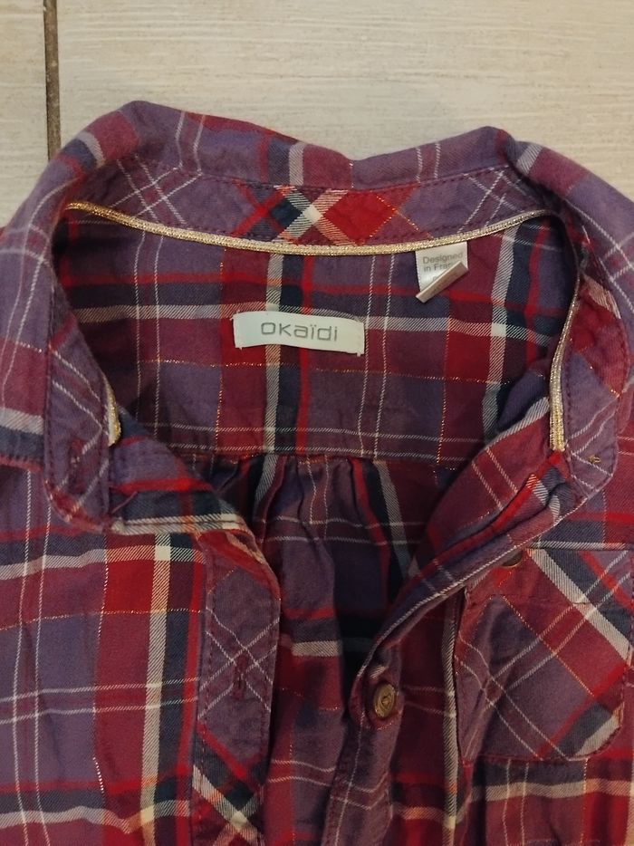 Chemise fille taille 8 ans okaidi - photo numéro 3