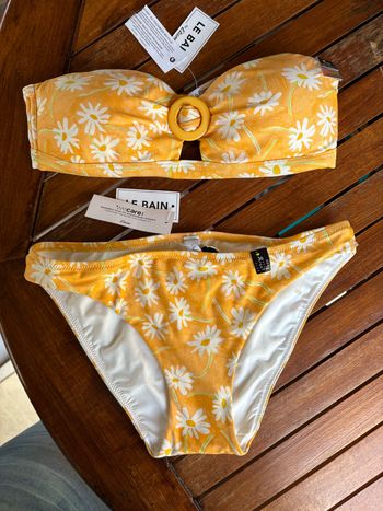 Maillot de bain 2 pièces Etam bas 36 haut 38 neuf