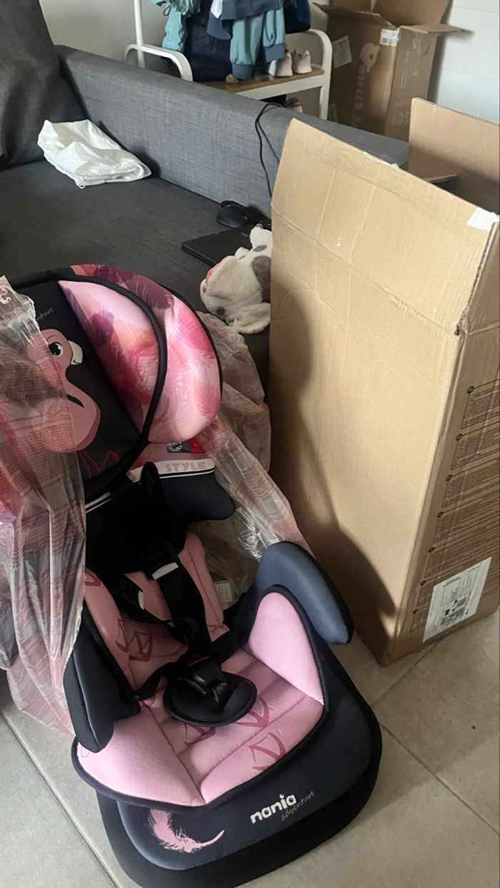 Siège auto flamingo de 0 à 18k  NEUF - photo numéro 2