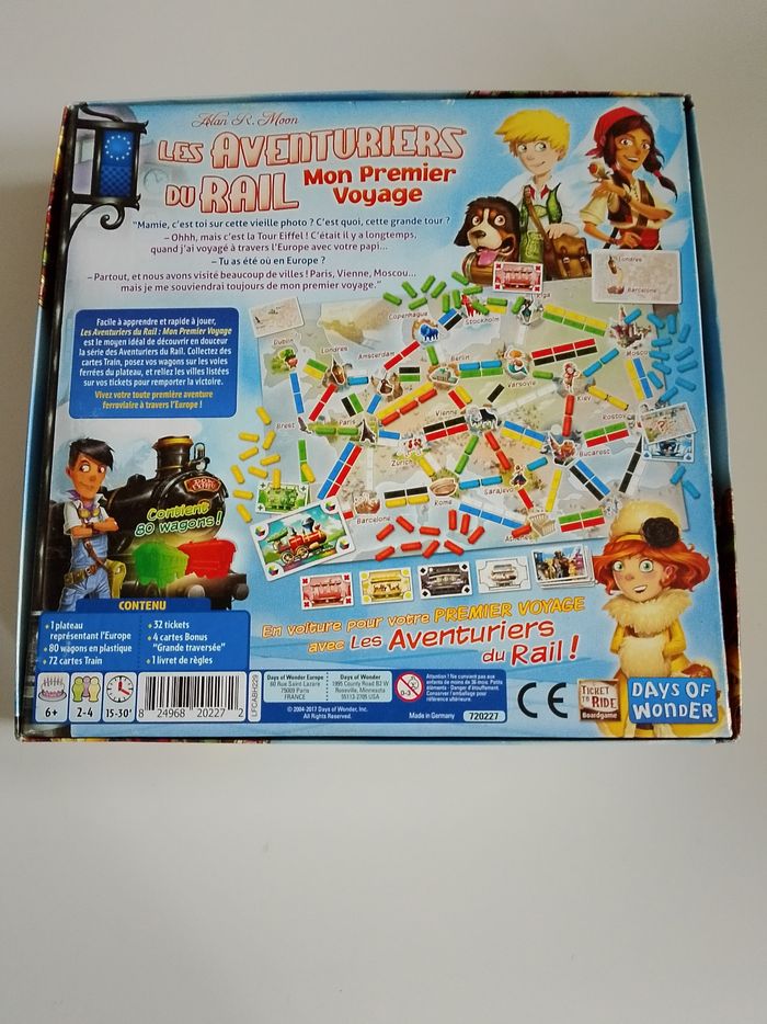 Les aventuriers du rail mon premier voyage days of wonder complet - photo numéro 2