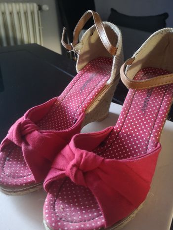 Sandales rouges