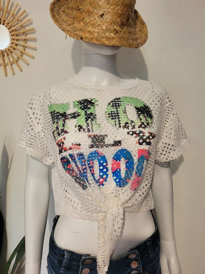 T shirt à nouer
