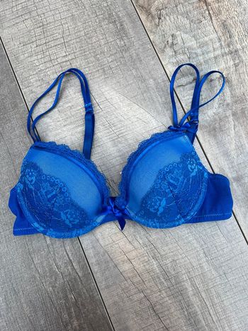 Soutien gorge bleu