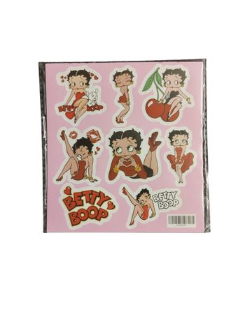 Set 48 stickers autocollants Betty Boop