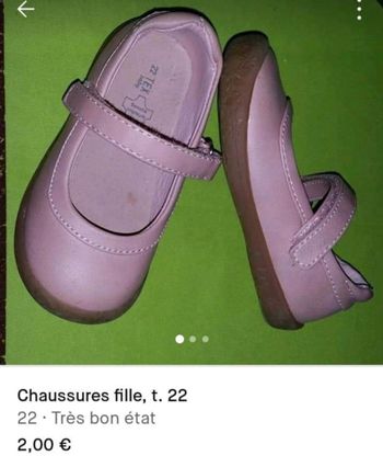 Chaussures t. 22