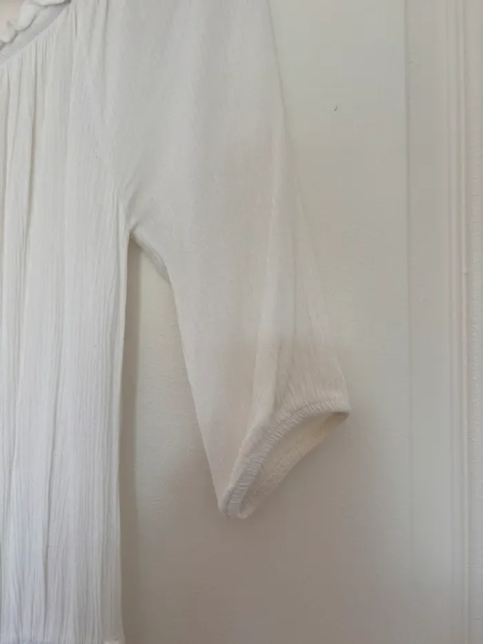 Combishort de plage blanc Calzedonia taille S - photo numéro 9