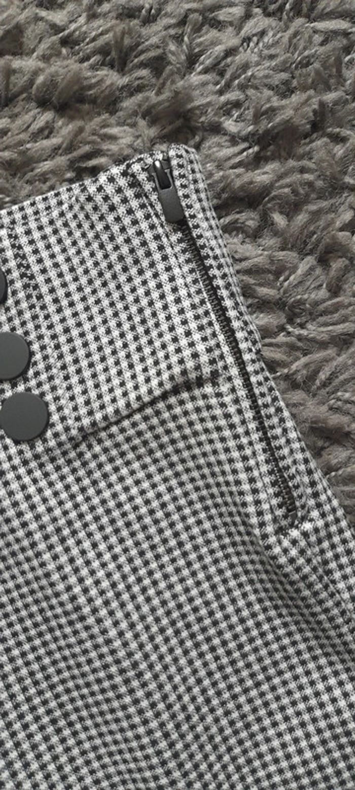 Pantalon motif pied de poule Zara - photo numéro 3