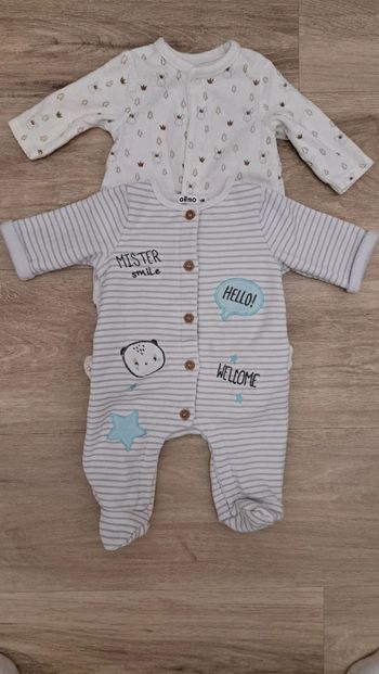 Lot de 2 pyjamas