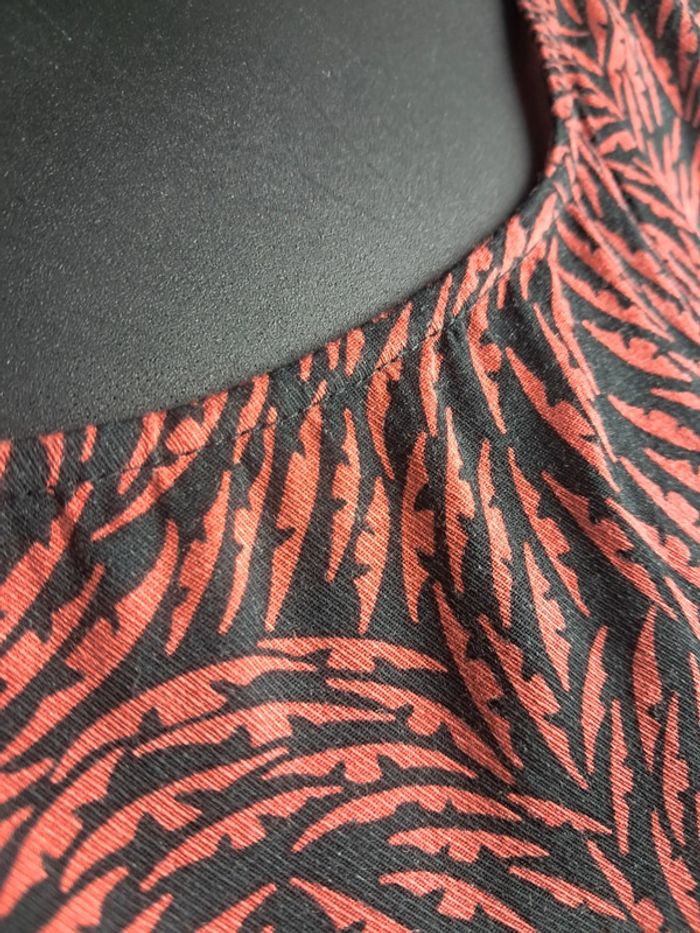 American vintage haut tee-shirt blouse T.36/38 - photo numéro 5