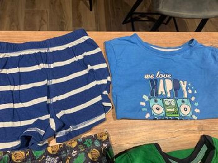 Lot pyjama short garçon 2 -3 ans - photo numéro 2
