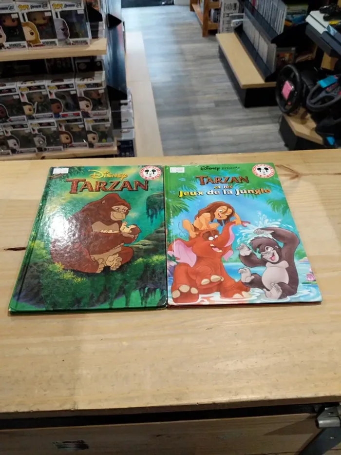 Lot de 2 livres Disney - Tarzan