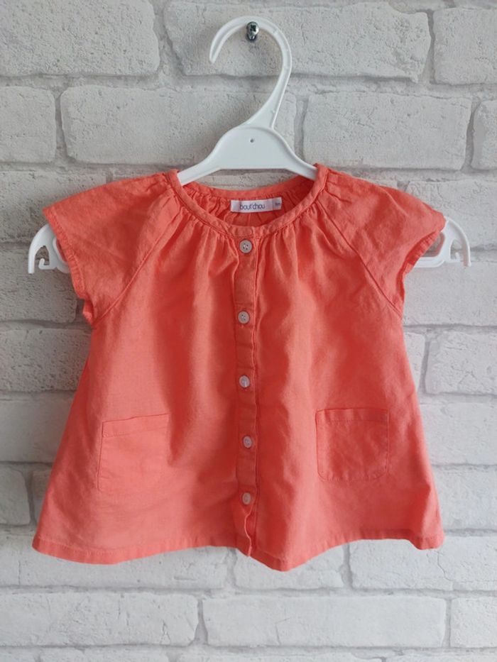 Blouse Bout'chou taille 6 mois / 71 cm