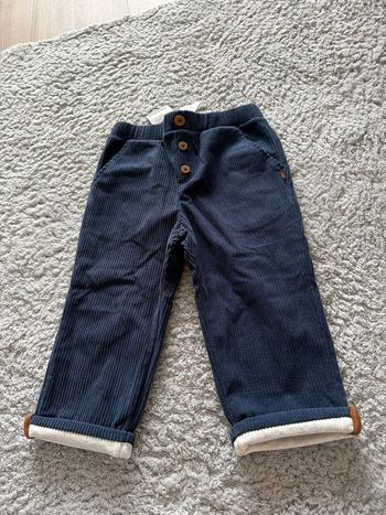 Pantalon en velours bébé garçon 