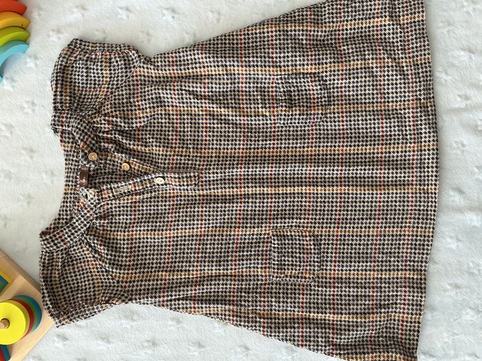 robe manches courtes à motifs poches devant 18 mois bout'chou - photo numéro 3