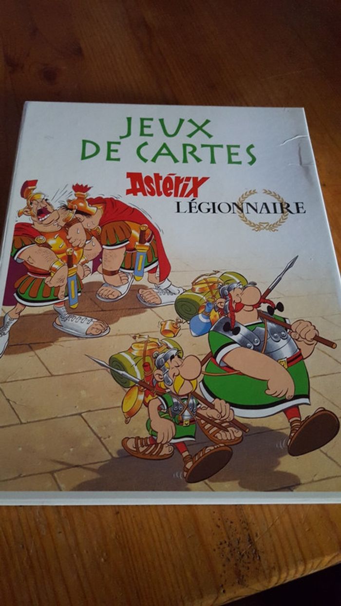 Coffret jeux de cartes Asterix neuf