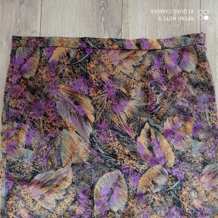 Jupe à motifs multicolores t38/40 - photo numéro 2