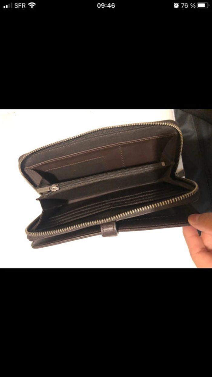 Sac a main en cuir Lancaster et son portefeuille - photo numéro 10