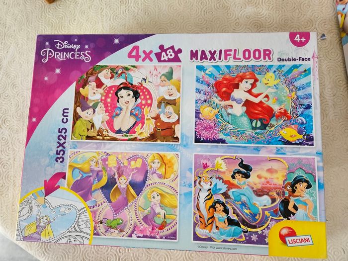 Puzzles 4x48 pièces Disney Princess