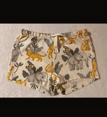 Short savane palmier/éléphants 6 mois H&M Bébé garçon