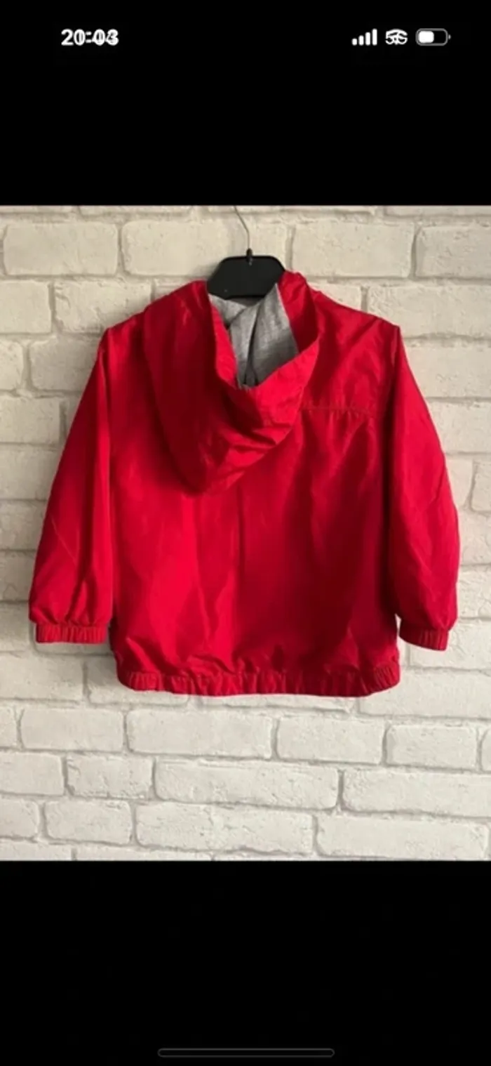 coupe vent avec capuche GAP taille 2 ans - photo numéro 2