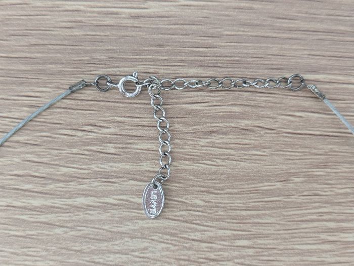 Collier fantaisie perle violette femme - photo numéro 3