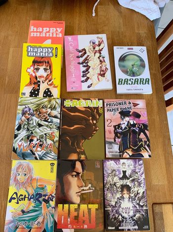 Lot de 11 Mangas en très bon état