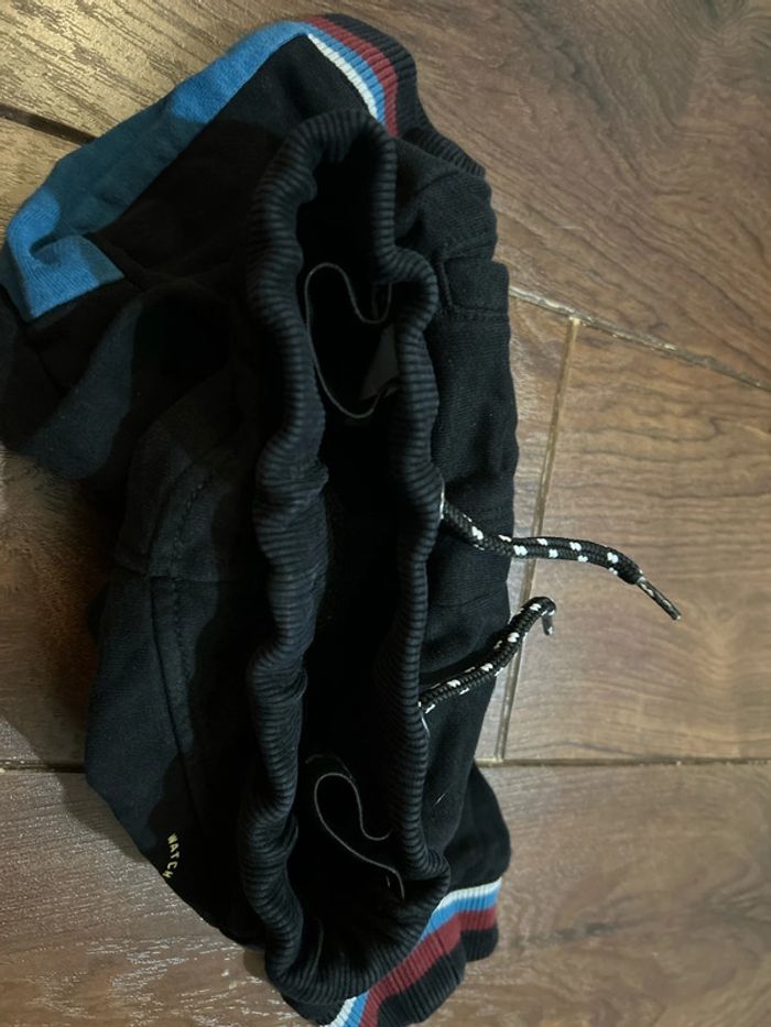 pantalon jogging en coton noir et bleu s.oliver 92 cm - photo numéro 7
