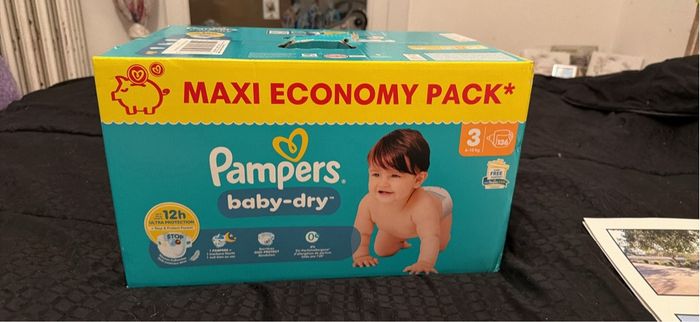Pampers baby dry taille 3 neuf - photo numéro 3