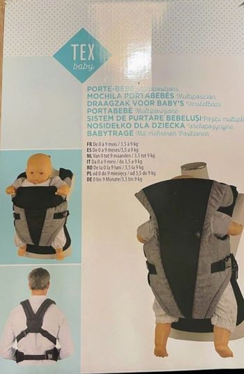 Porte bébé tex