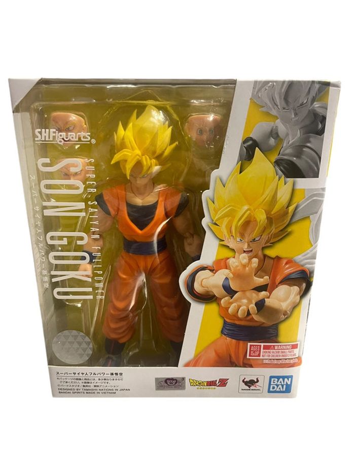 Figurine SH Figuarts Dragon Ball Z Super Saiyan Fullpower Bandai Tamashii Nations neuf