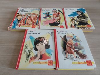 Lot de 5 livre divers "collection Spirale"(4)