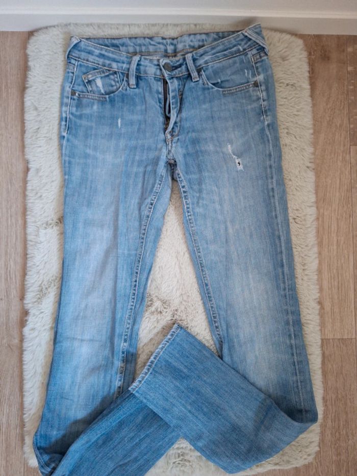 Jeans taille basse le temps de cerises t26 vintage année 2000 #F36S-225