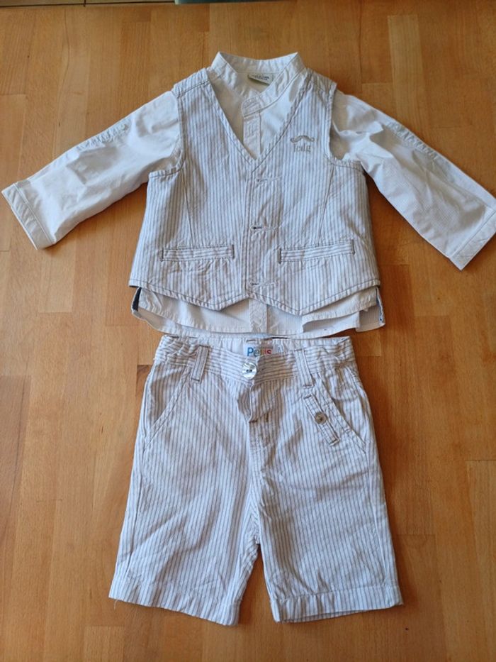 Ensemble trois pièces 12-18 mois