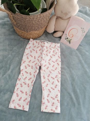 Legging à fleurs 6 mois