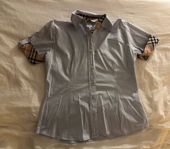 Chemise bleu ciel Burberry Taille 42
