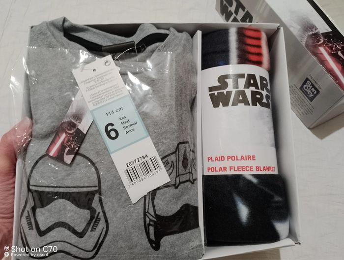 Star wars coffret pyjama et plaid polaire - photo numéro 2
