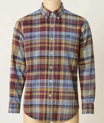 Chemise Ralph Lauren Classique Fit – Motif carreaux multicolore – Taille M