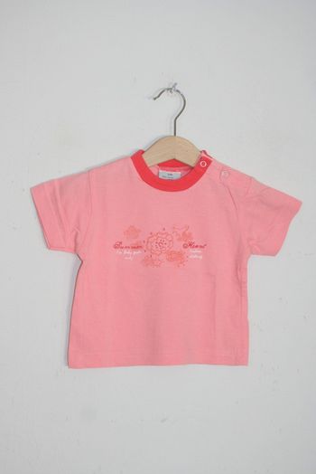 Tee-shirt corail 12m