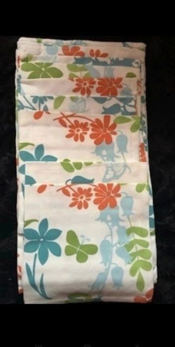 Nappe rectangulaire 150x300 avec 8 serviettes