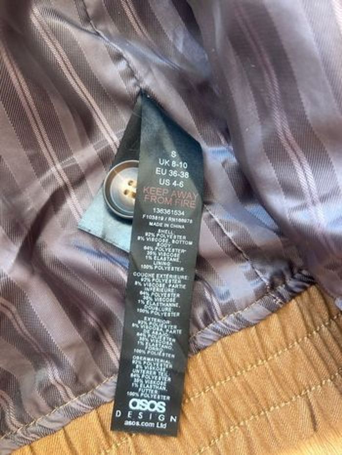 Veste hybride intérieur costume et extérieur polaire marron - photo numéro 9