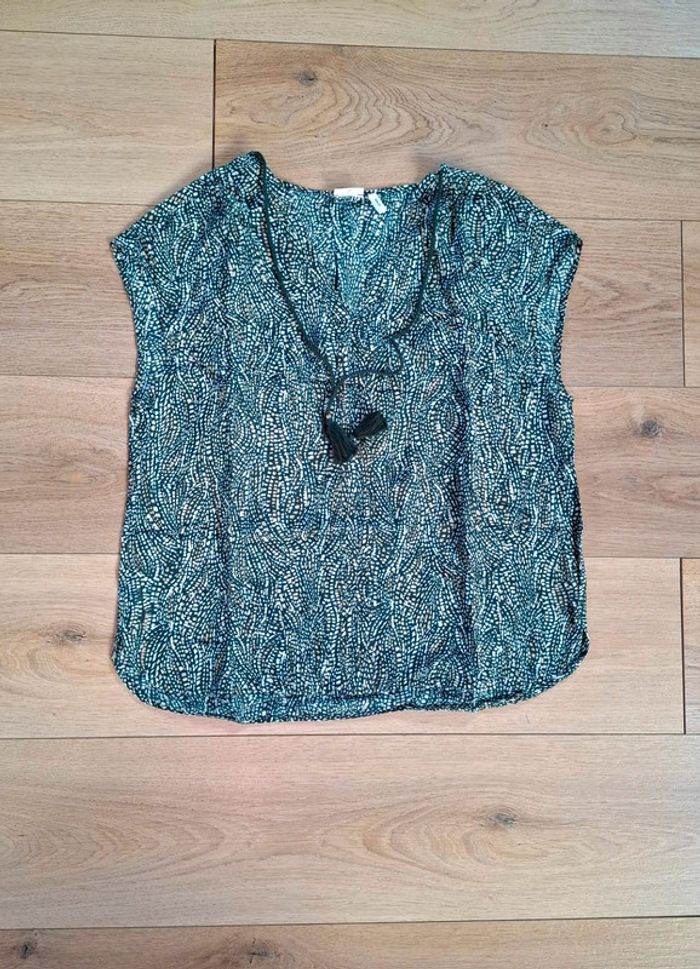 Blouse manche courte S.oliver taille s - photo numéro 2