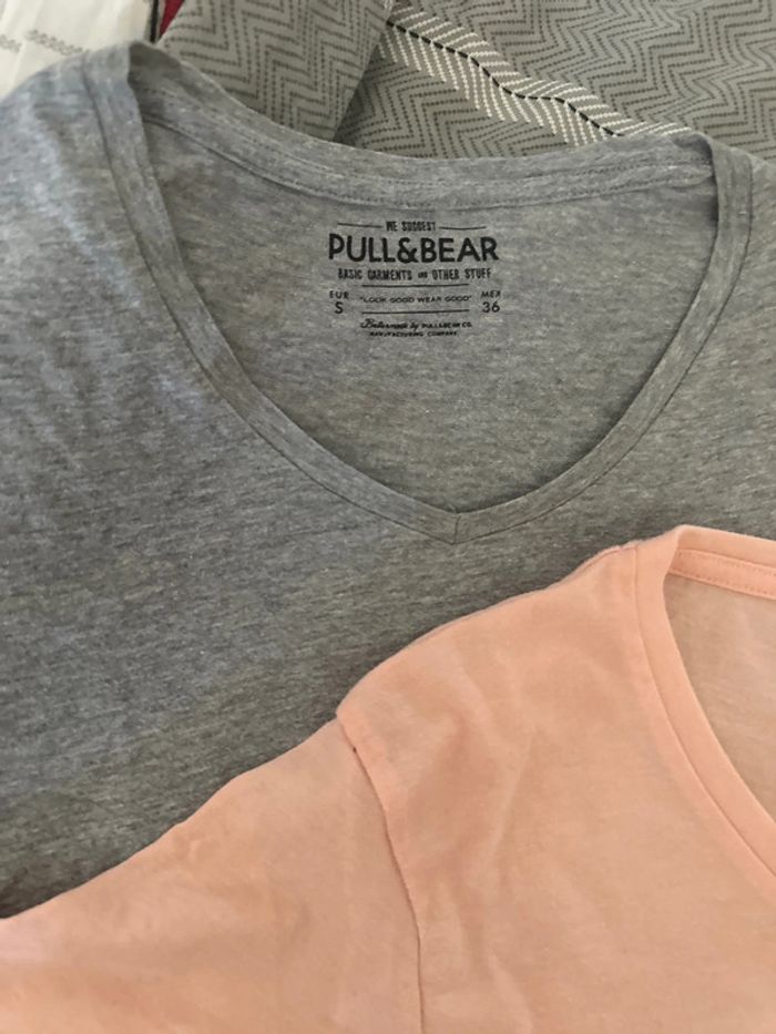 2 tee shirt taille s - photo numéro 3