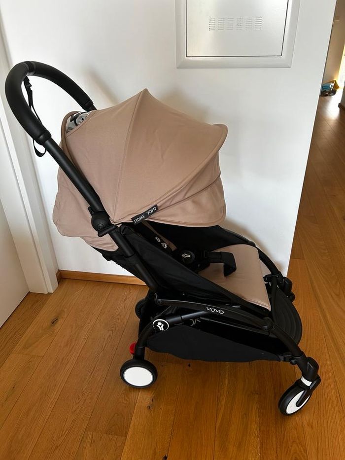 ‎Poussette de voyage Stokke Yo-Yo 3 Taupe neuve et emballée Nacelle, Accessoires et Maxi Cosy - photo numéro 8