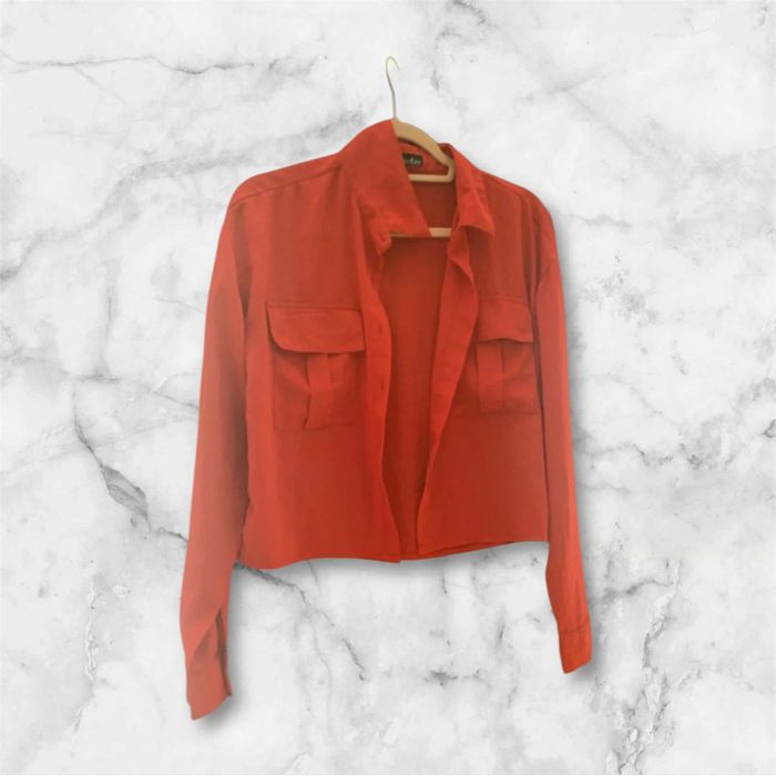 Chemisier rouge