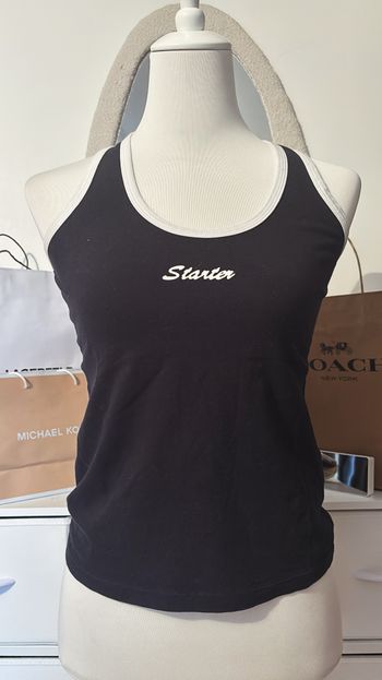 Débardeur noir Starter T38