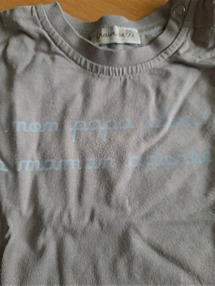 T-shirt grain de blé 12mois - photo numéro 2
