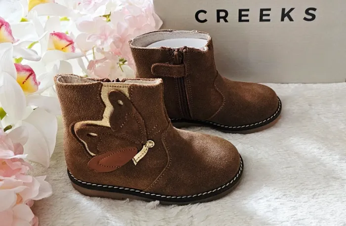 Bottes Bottines Cuir Zip Creeks T23