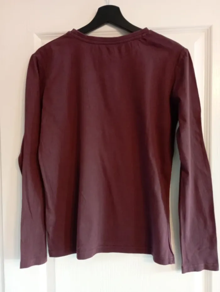 T-Shirt Manche longue Kiabi London XS/14 ans - photo numéro 2