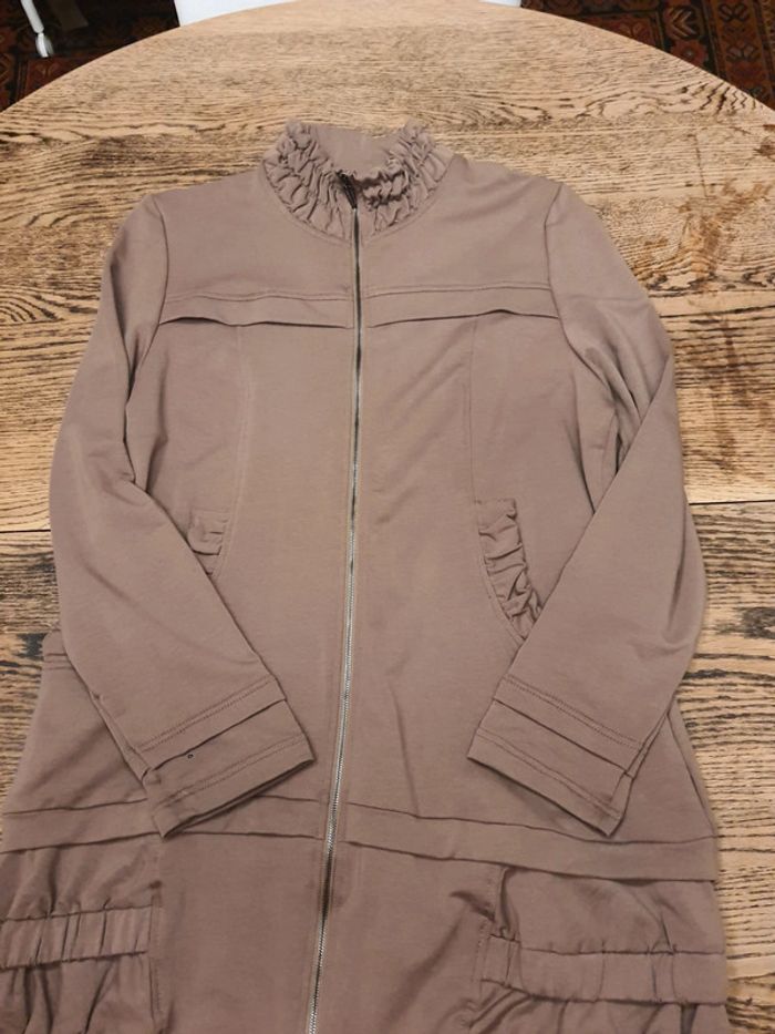 Pardessus Areline marron taille 4 (fr 42) neuf - photo numéro 16