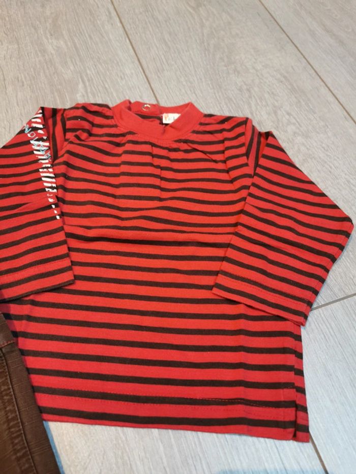 Salopette et tee shirt - photo numéro 3